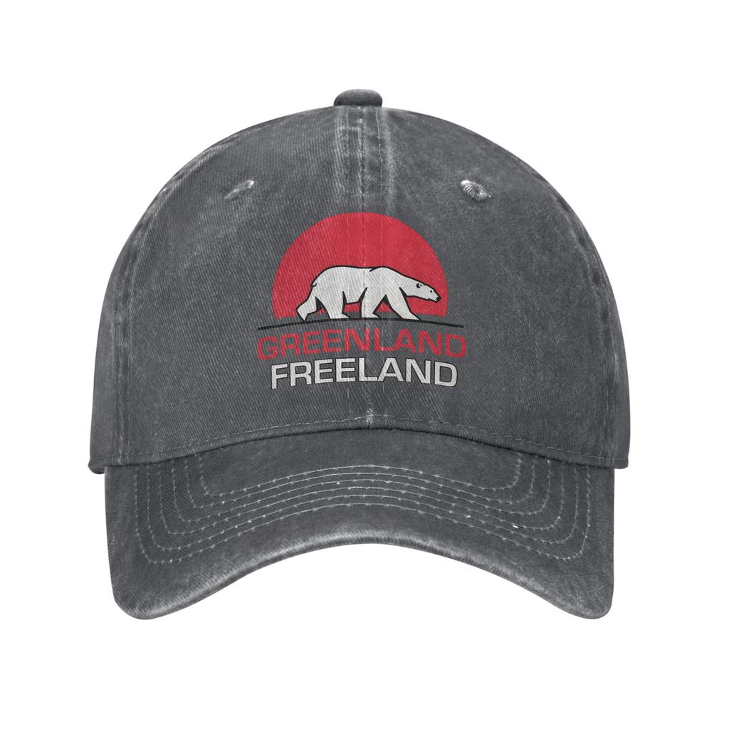 Hands Off Greenland Is Not For Sale MGGA Baseball Caps Accessories For Unisex Adjustable Trucker Hats