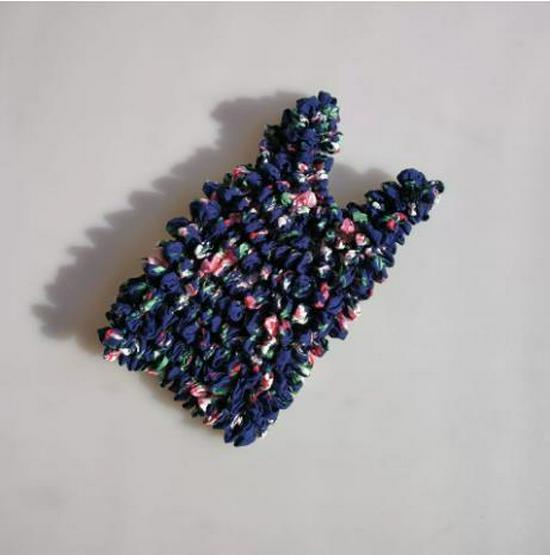 Collapsible Telescopic Pineapple Bun Handheld Shopping Bag