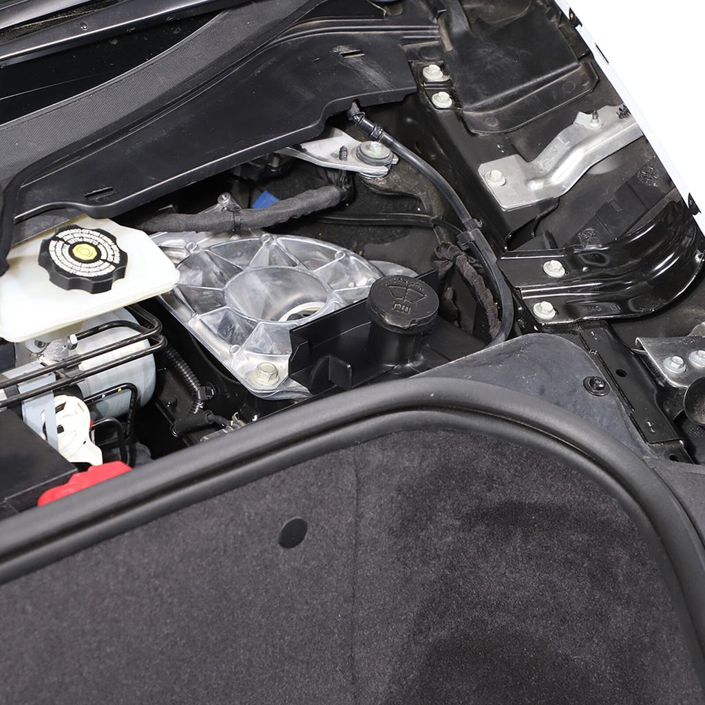 Black ABS Hood Water Rian Wiper guide Box Fit For Corvette C8 -25 US