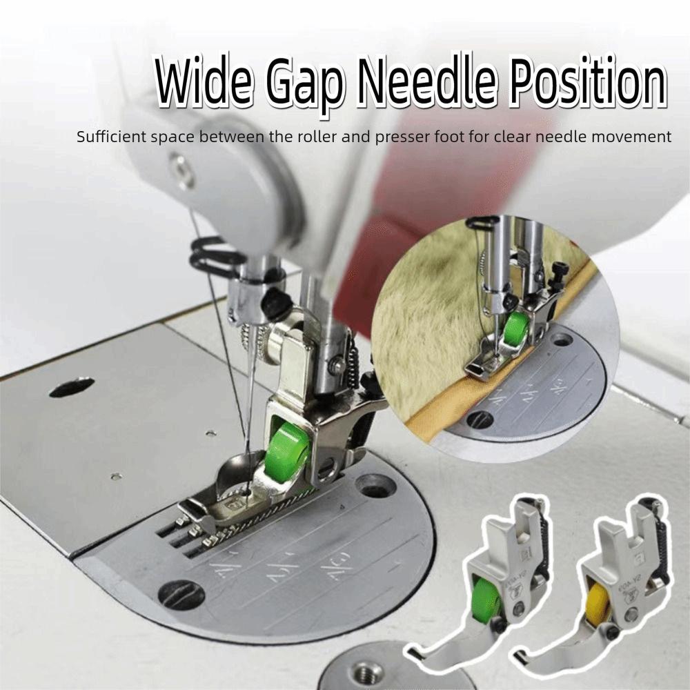 Professional Roller Presser Foot Durable Faux Collar Presser Foot for Workshop