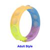 Mondo Silicone 1pz Stili Corti Pops Bolle Braccialetto Decompressione Giocattolo Sollievo Stress Colorato Braccialetto Silicone Adulti Bambini Giocattoli
