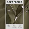 Women's Casual Slim Fit Short Zip Up Jacket with Turn-Down Collar for Everyday Wear