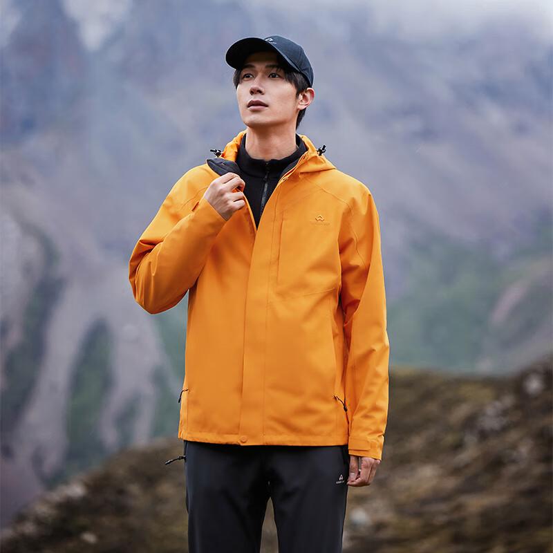 Tuoluzhe Men s 3-in-1 Fleece Windbreaker Jacket XXL