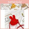 Adorable Plush Bunny Children's Crossbody Bag Mini Size For Toddlers With Waterproof Features