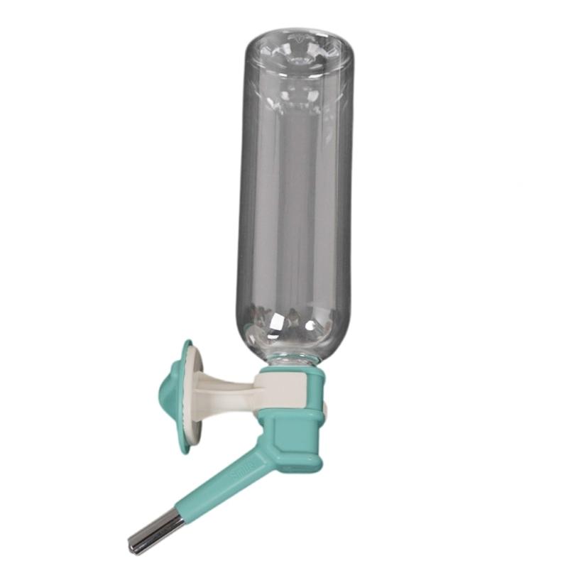 

Automatic Flows Control Pet Drinking Fountain with Leakproof Spout Hanging Cage Water Feeder for Small Dog Cats Watering зелёный