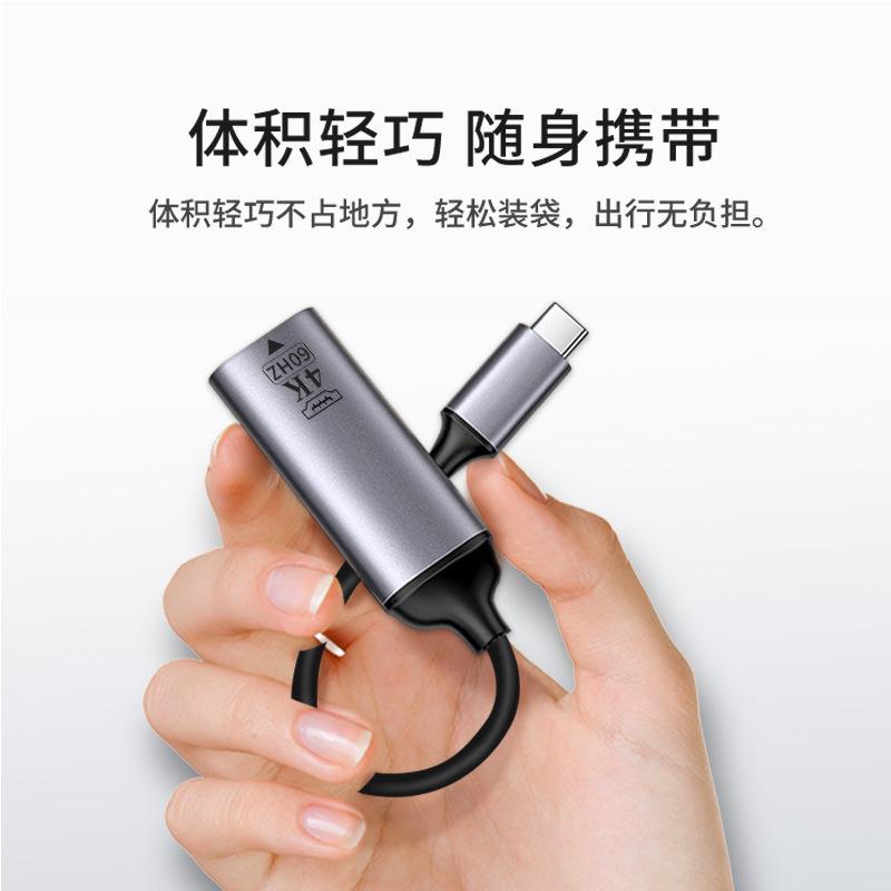 2Pcs Type-C to HDMI DP MiniDP Video Adapter, Audio Screen Mirroring Converter for Phone Laptop Monitor
