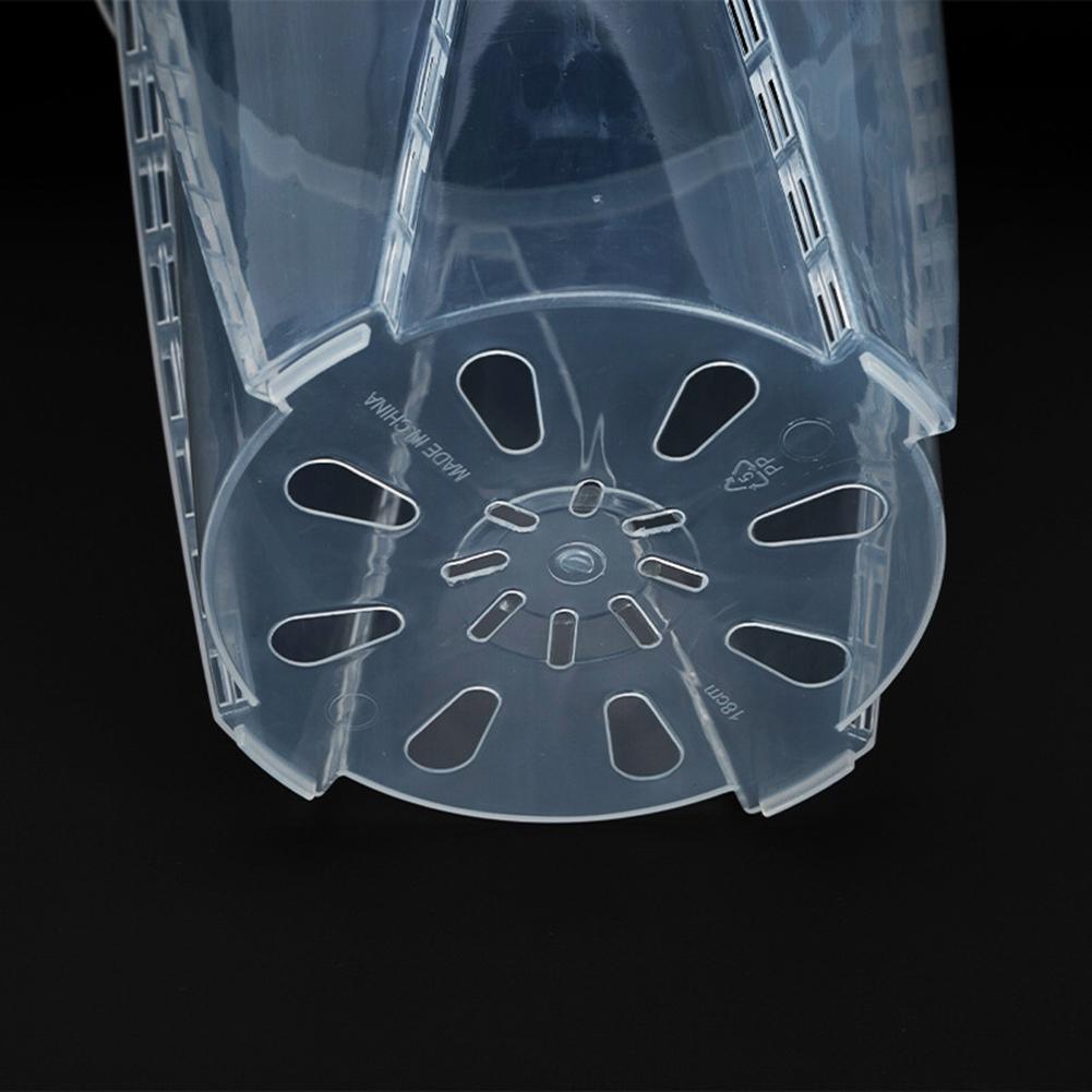 Control Transparent Pot Plastic Flower Pot With Stomat Plant