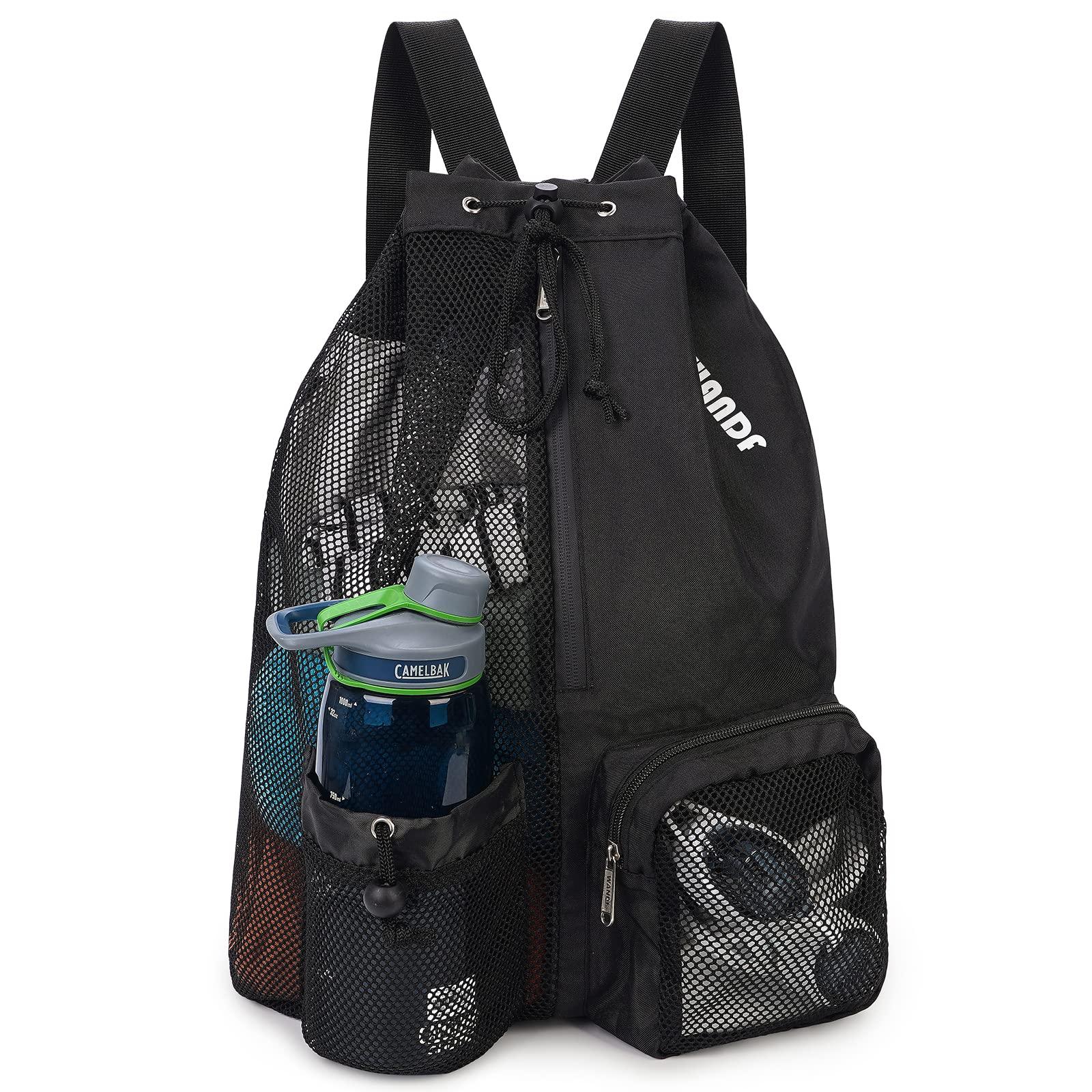 

[WANDF] Gym Sack, Knapsack, Pool Bag, Shoe Storage, Basketball Bag, Water-Repellent, Lightweight, for Swimming, Club Activities, Exercise, and Travel