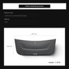 for Tesla Model Y Juniper/Launch 2025 Standard Car Trunk Tailgate Protection Pad Trunk TPE Protective Pad Interior Accessories