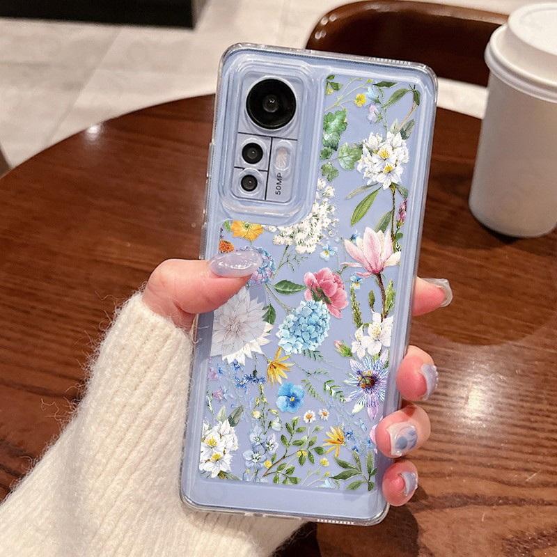 Colorful Print Case For Xiaomi 13t Pro 11t Pro Redmi Note 11 Mi Poco X5 Pro Soft Silicone Clear All Inclusive Protect Cover