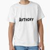 Anthony Klassisches T-Shirt T-Shirt Hergestellt in USAus Größe S2XL