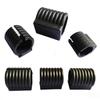 10pcs Chair Leg Pad Damper Stool Anti-Front Tilt Pipe Clamp U Shaped Floor Glides Tubing Caps Tube Rear Pad Floor Protector