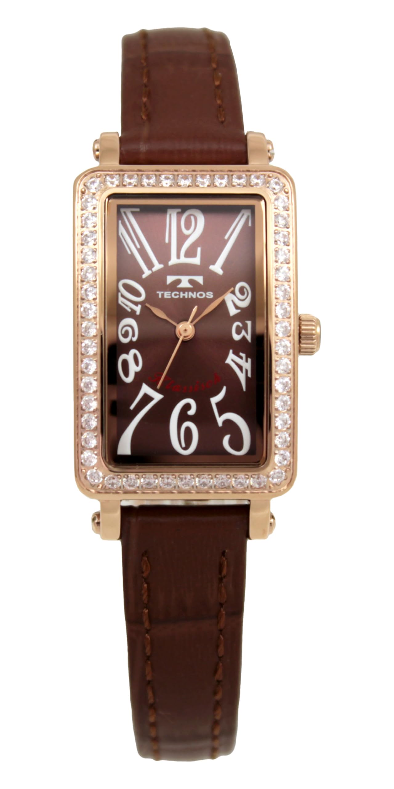 

Technos Pave Watch T9935PB Brown Women s