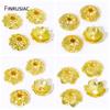 6/7/8mm 14K/18K Gold Plated Brass Hollow Beads End Caps Flower Caps Beads For DIY Beading Jewelry Making Supplies Wholesale