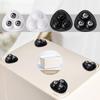Mini Self Adhesive Caster Wheels Universal Stainless Steel Swivel Wheel 360° Rotation Pulley for Furniture Cabinet Trash