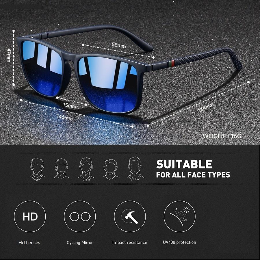 Fashion Vintage Check Pattern Square Sunglasses Men WomenDriving Man Luxury Brand Designer Sun Glasses Eyewear UV400  Eyewear