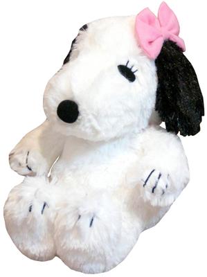 Nakajima Corporation Peanuts Hug Hug Plush Sitting Height 20cm Toy, Small, Bell,