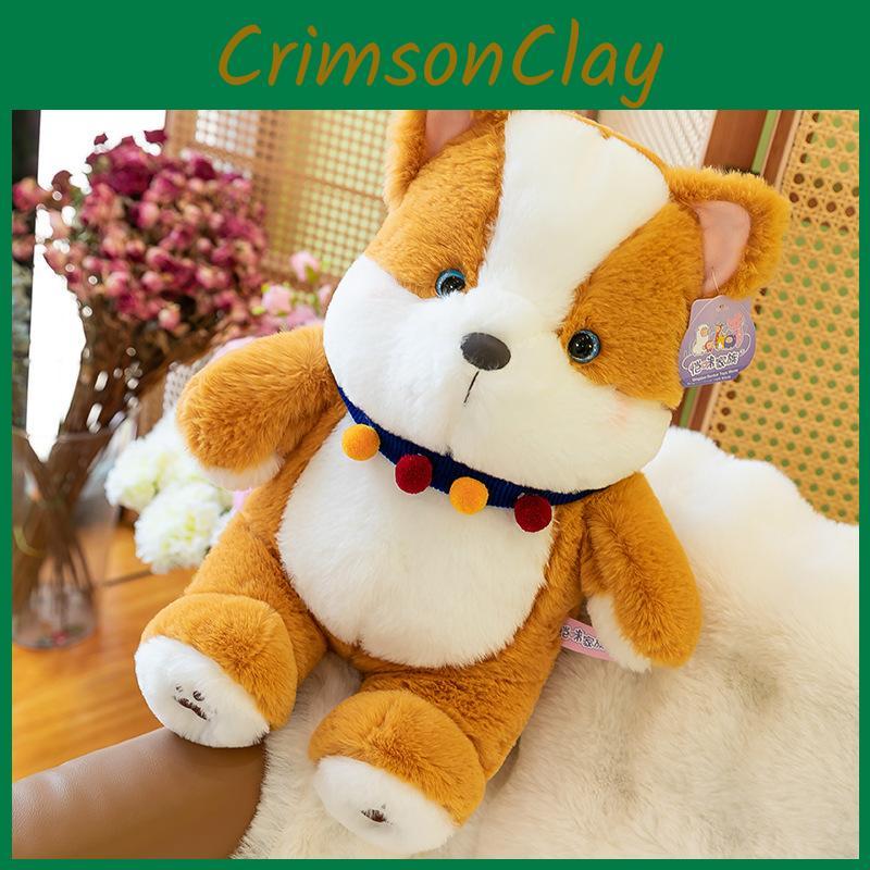 Corgi Cute Cartoon Dog Plush Toys Adorable Dolls Girls Children Gifts Birthdays