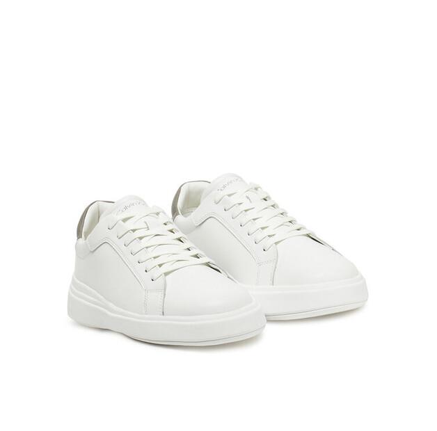 Мужские кроссовки Calvin Klein Low top lace up lth hm0hm01016 белые