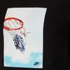Nike T Shirts Men's Black Crew Neck Moderate Straight Fit CK9514-010