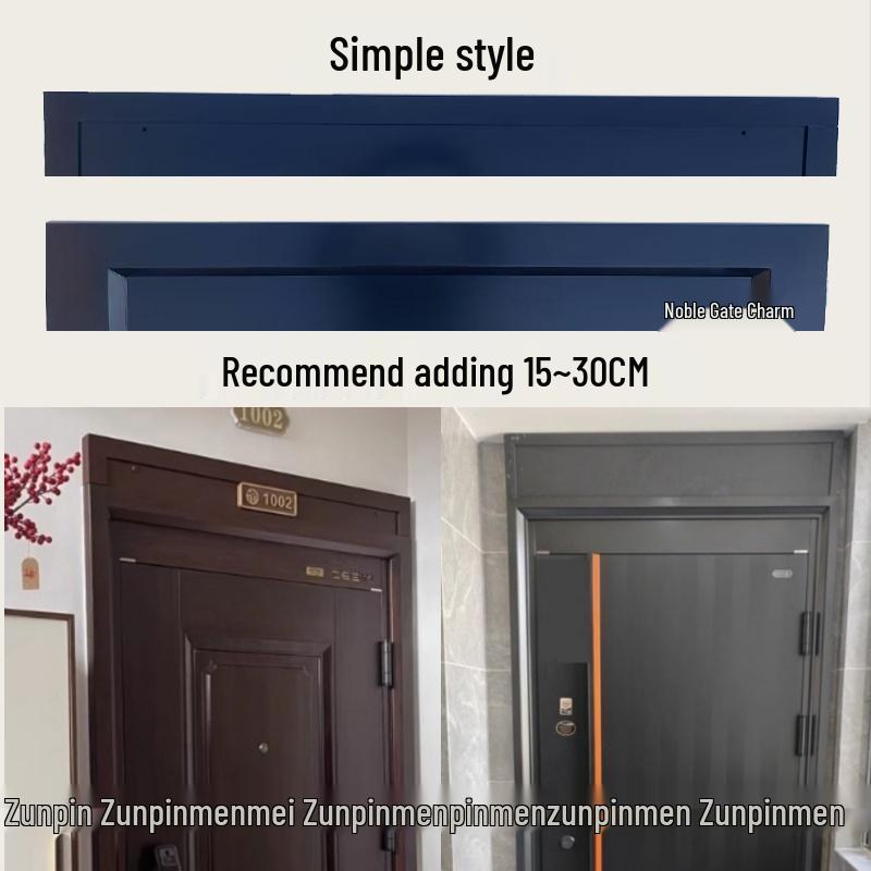 Lintel Heightening Anti-theft Entrance Door Customization & Beautification