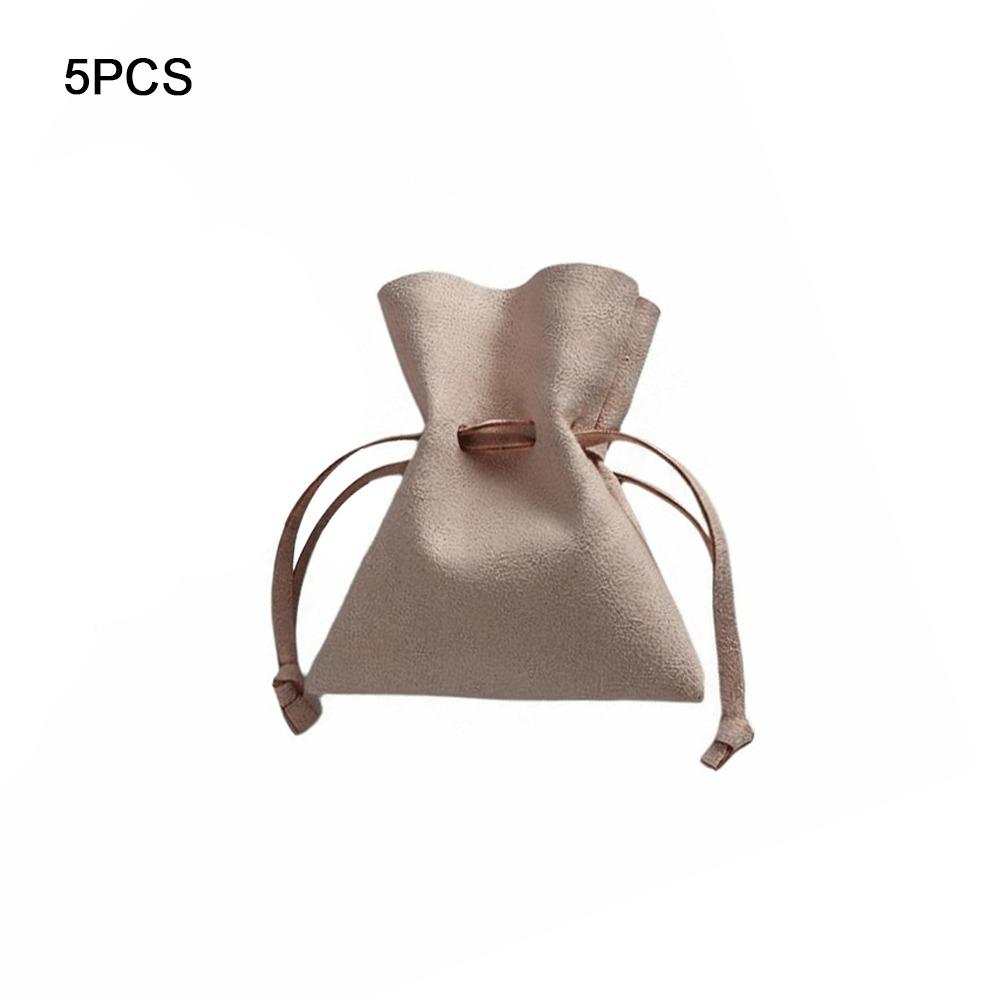 Compact Storage Jewelry Packaging Bag Drawstring Closure Organizer Bag  Wedding Favors