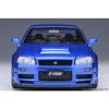 AUTOart 1/18 Scale Nismo R34 GT-R Z-tune Bayside Blue Finished Product