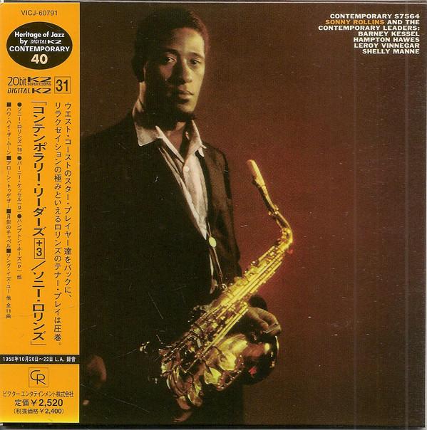 CD SONNY ROLLINS Sonny Rollins And The Contemporary VICJ60791 Contemporary 2001 Japan Jazz Used