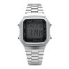 [Casio] A178WA-1ADF (A178WA-1A) Digital Square Vintage Retro Unisex Metal Watch