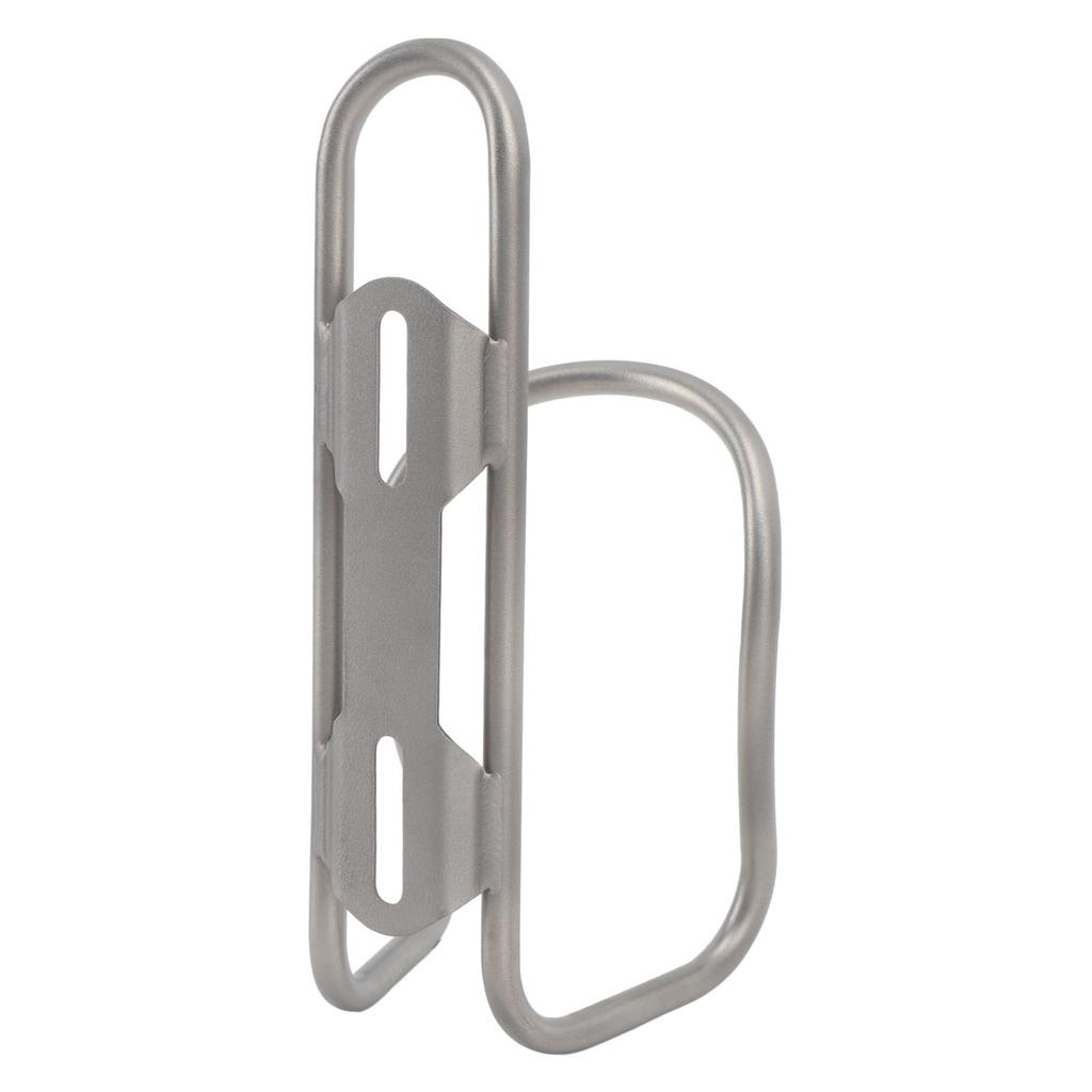 Bike Water Bottle Cage Titanium Alloy S Shape Simple Installation Stable Anti Scratch Bike
