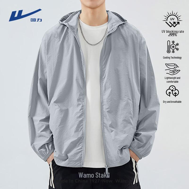 Warrior Men's Ice Silk Quick-Dry Sun Protection Jacket