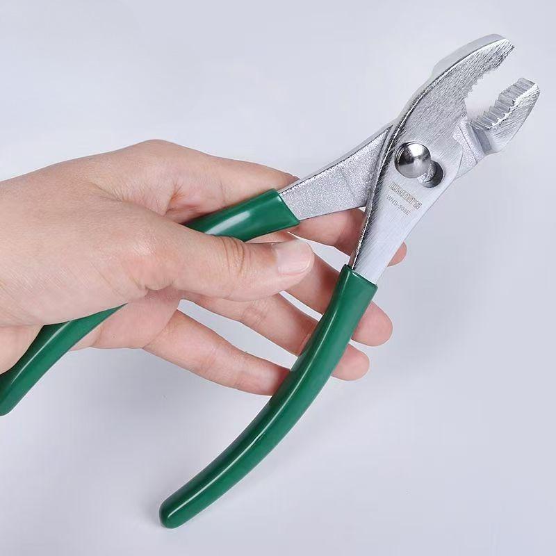 8 Inch Multifunctional Movable Carp Pliers - Versatile Pipe Pliers, Water Pump Small Water Pipe Pliers, and Fish Mouth Pliers темно-синий