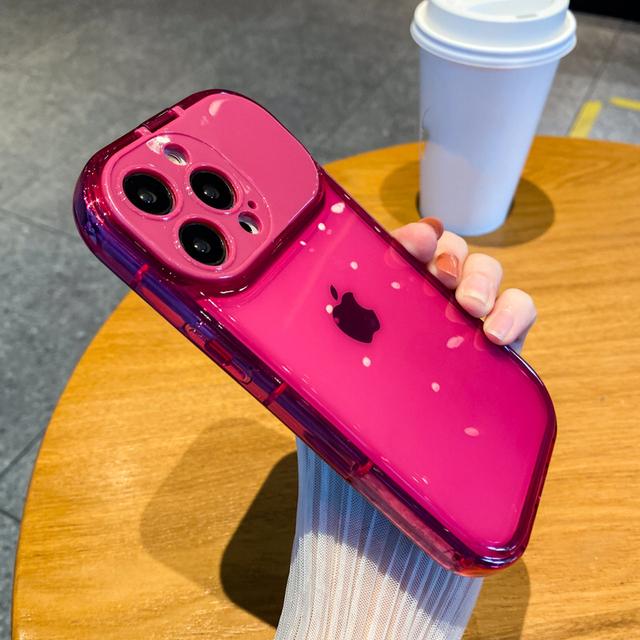 

Зеркало для макияжа, защитный чехол для камеры, чехол для телефона Iphone 14 Plus 11 12 13 Pro Max Xs Xr ярких цветов, силиконовый прозрачный чехол For iPhone 13 Pro