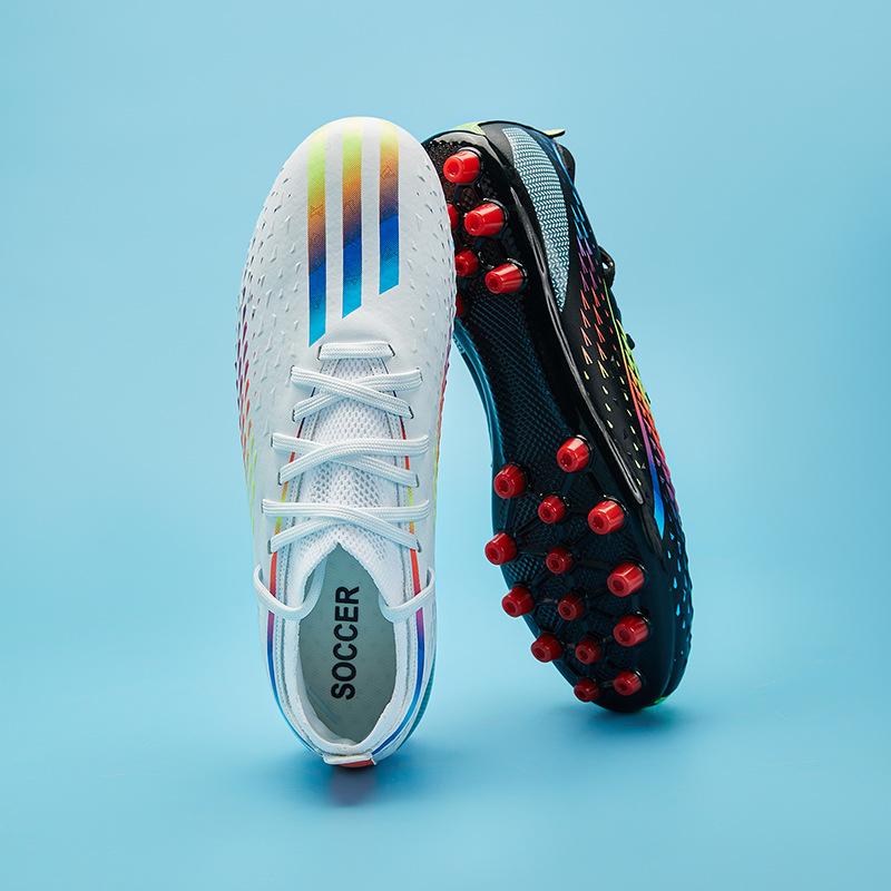 

Overseas popular boys and girls youth football shoes artificial turf training shoes manufacturers spot straight hair 46