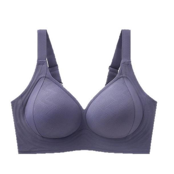 Pilates soft support underwear pull together anti-sagging bra non-marking large chest small large size bra