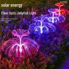 Jellyfish Solar Balcony Light: Seven-Color LED Fiber Optic Courtyard Glow