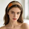 Summer Dopamine Large Button Wave Dot Headband Fashionable Ins Style Elastic Headband Colorful Hair Accessories For Women Girls