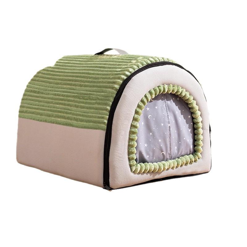 Detachable Washable Enclosed Cat Tent – Cozy All-Season Bed