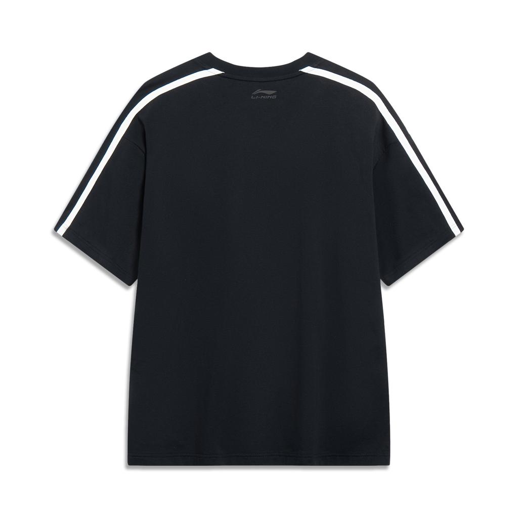 Li-Ning Li Ning Sports Life Collection T Shirt Unisex Black AHSUD29-2