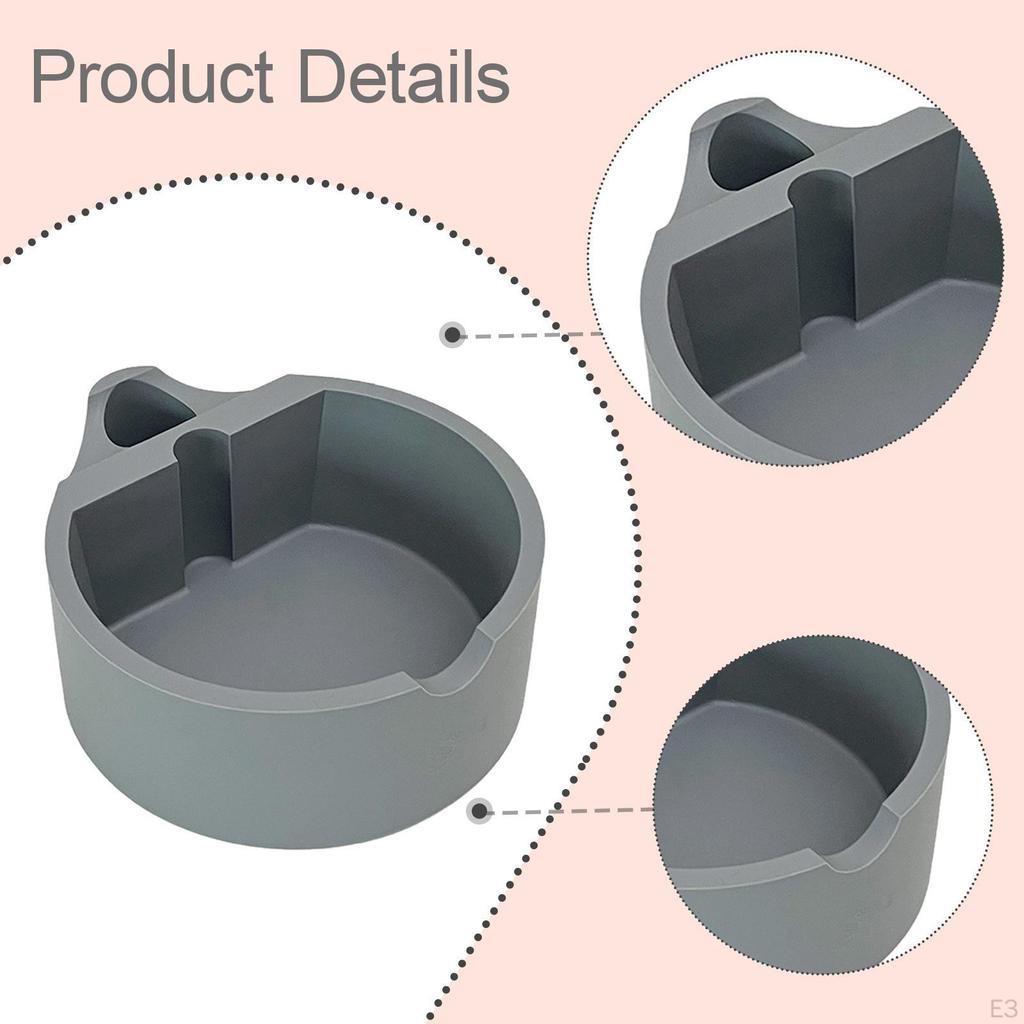 Box Accessory Espresso Dump Bin Grounds Container for Cafe Restaurant