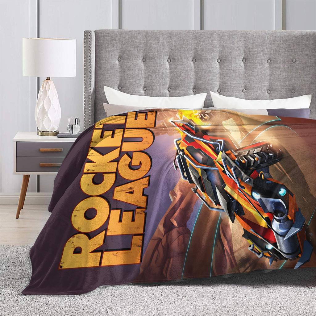 Warm Soft BlanketsKids Adult Camping Rockets Leagues Throw Blanket  Flannel Bedspread For Outdoor Pattern Sofa Bed Cover