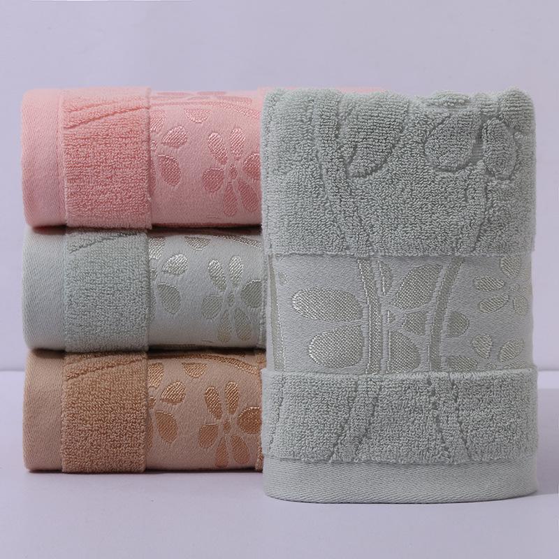 100% A-Grade Antibacterial Cotton Bath Towel - Thick, Soft, Absorbent, Quick-Drying, Adult Size Washcloth