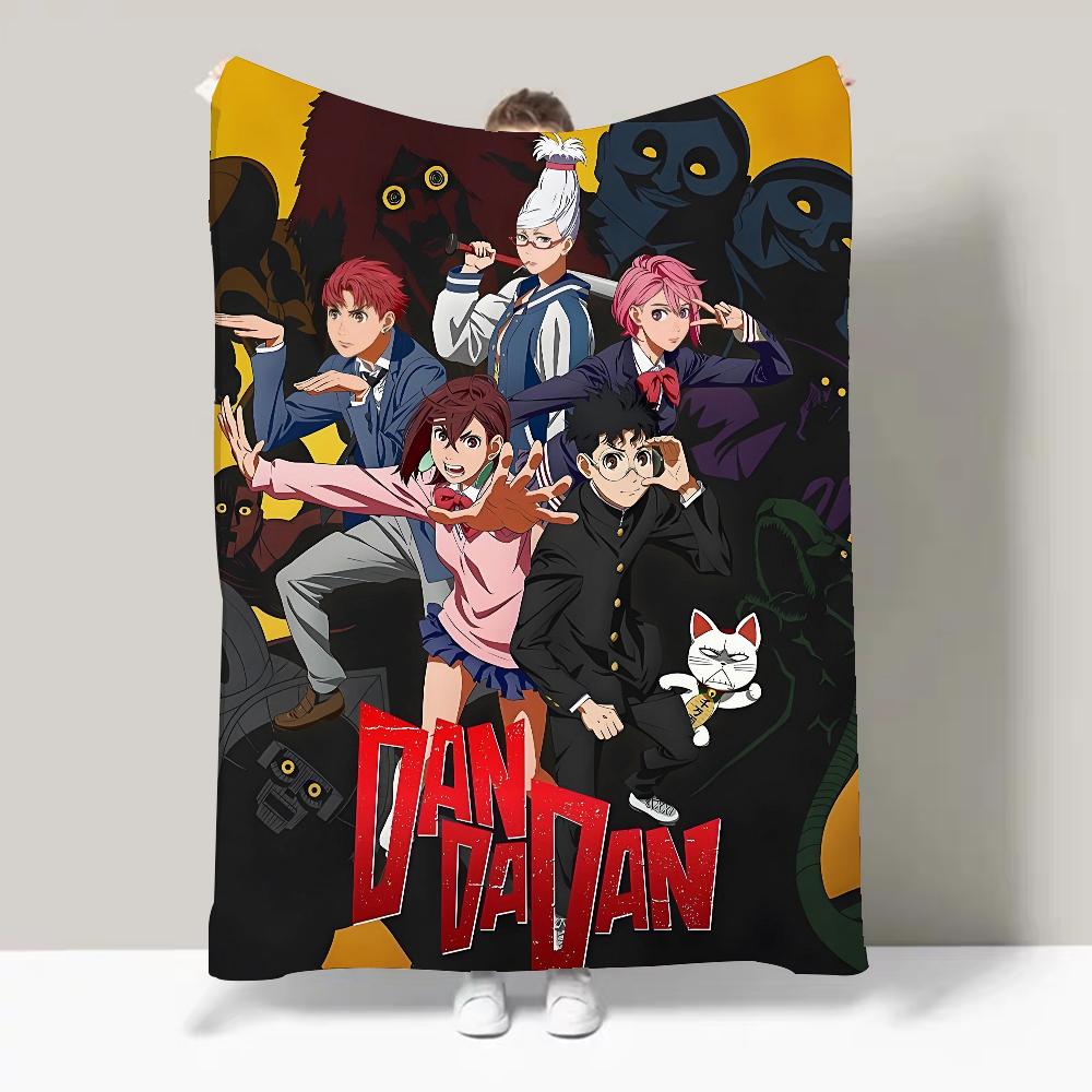 Bilibili Anime Dandadan Blanket Design Lightweight  For Dorms, Naps, Living Room, Office,Sofa,All-Season