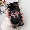 Per iPhone X XS Custodia Popolare Fiore Farfalla Morbido Trasparente Silicone Sottile Cover Posteriore Per iPhoneXS Max XR Custodia iPhoneX Bumper