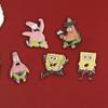 SpongeBob SquarePants Brooch Patrick Star Cute Japanese Cartoon Pin Male and Female Student Couple Personality Metal Badge
