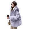 New Winter Women's Hooded Padded Coat, Loose Thickened Puffer Jacket, Fashion Niche Design Oversized Bread Coat For Women