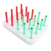 20 Hole Acrylic Pegboard for Finger Dexterity Training Fine Motor Skills Hand Eye Coordination Exercise Tool