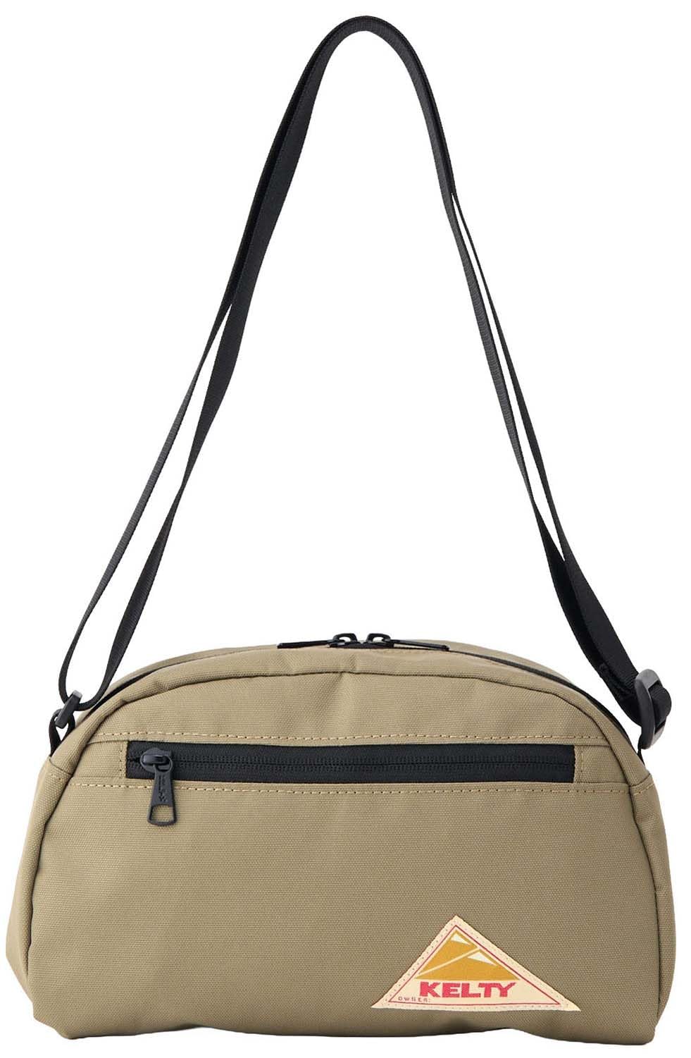 KELTY Outdoor Shoulder Bag ES ROUND TOP BAG S 5L Tan 3259270526