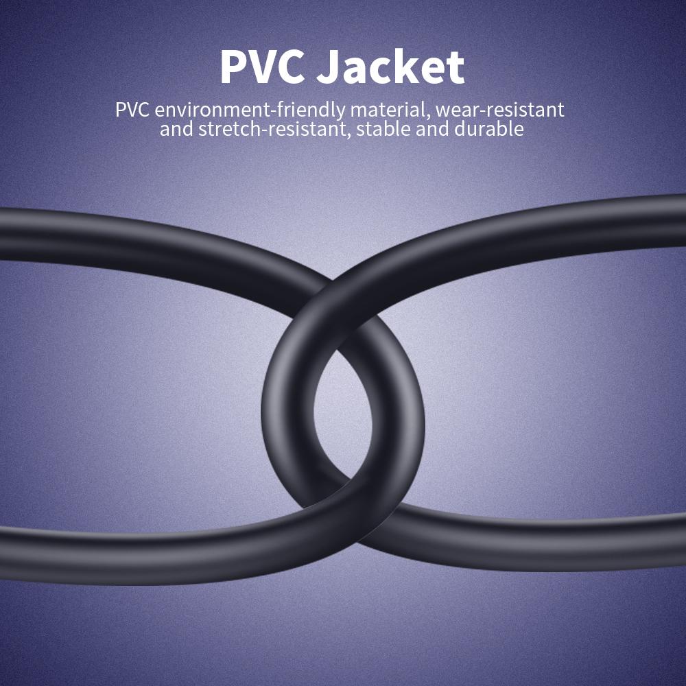 CAT8 síťový kabel 40Gbps 2000MHz Ethernetový kabel s vícevrstvým stíněním 26AWG čisté měděné jádro