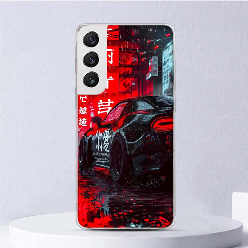 Cool Male Men Sports Cars Soft Case For Samsung Galaxy S25 S24 S23 S22 Ultra Phone Cover S21 S20 FE S10 Plus S10E S25U Funda Coq
